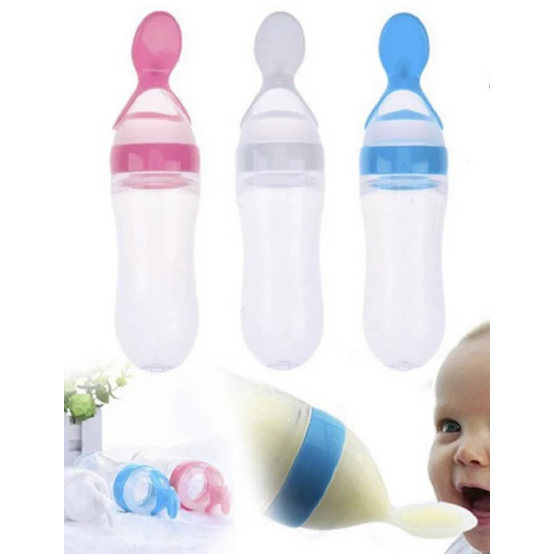 Silicone Baby Spoon Feeder