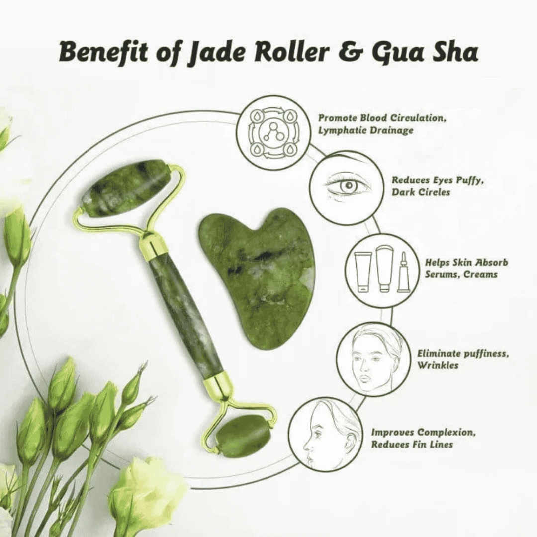 Marble Jade Roller Relaxing Massager