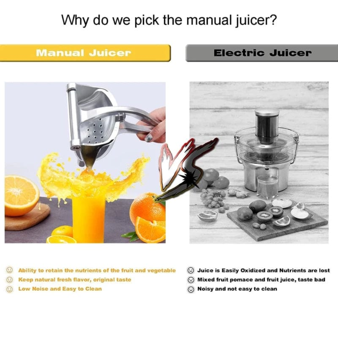 Manual Fruit Press Juicer