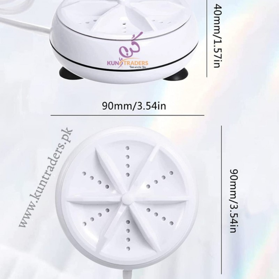 Portable Mini Turbine Washing Machine