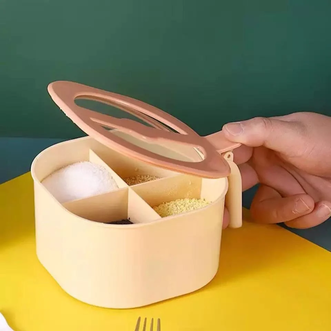 4-in-1 Compartment Spice Box