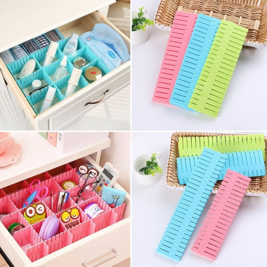 Plastic Adjustable Drawer Divider