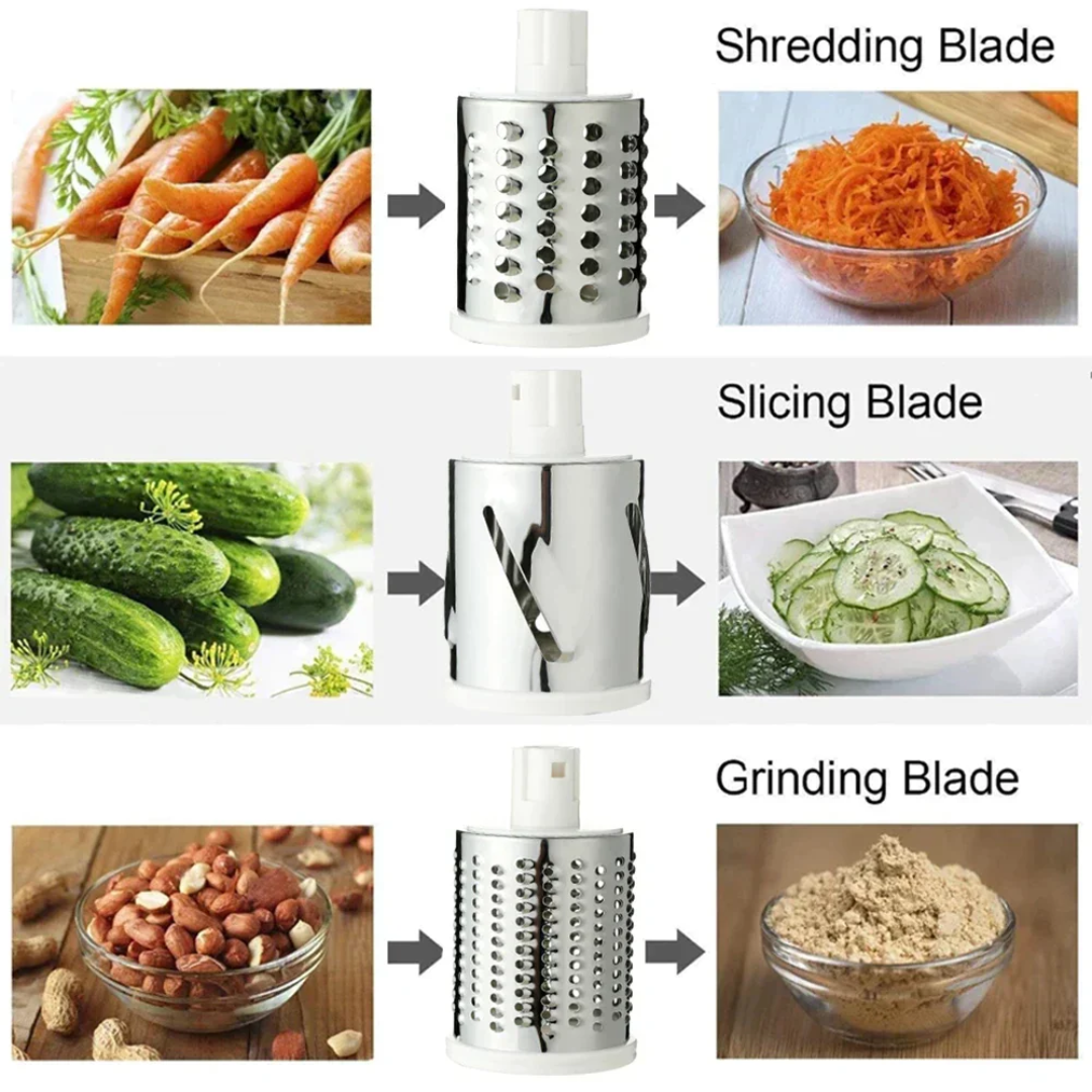 Table Top Drum Grater