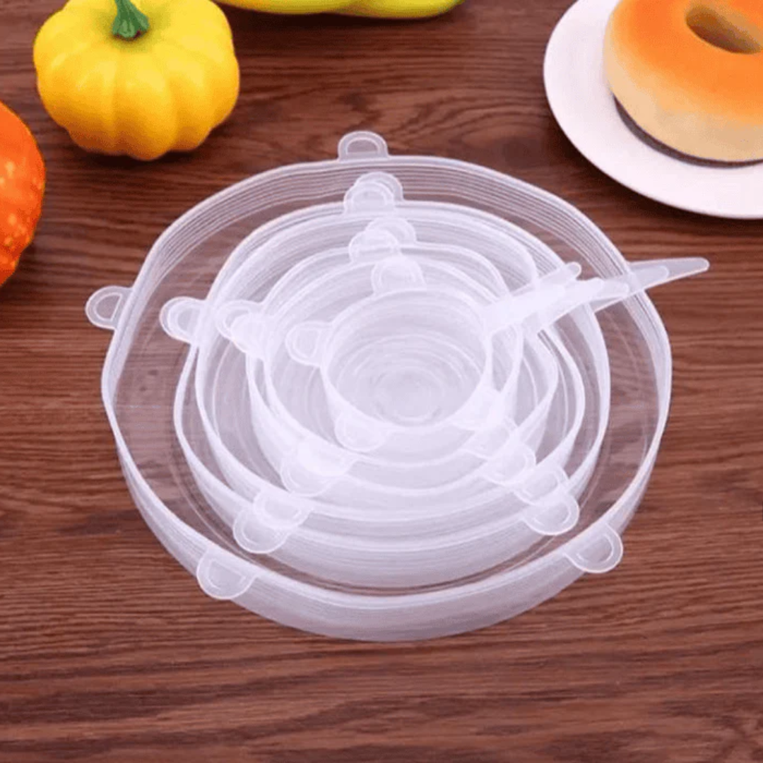 Stretchable Silicon Ceiling Lid (6 pcs)