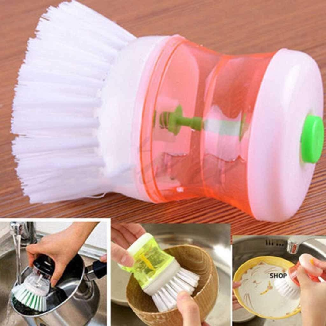 Soap Liquid Dishwashing Brush