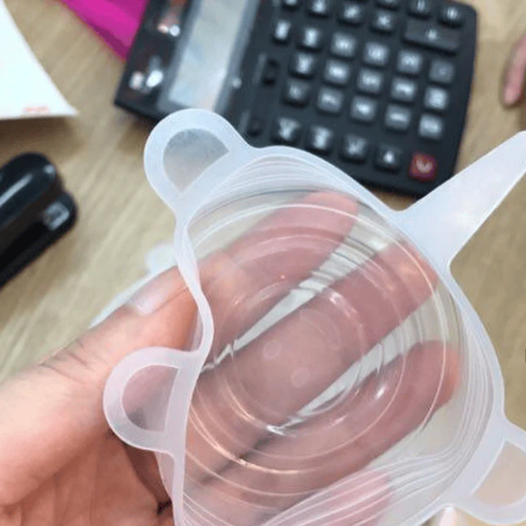 Stretchable Silicon Ceiling Lid (6 pcs)