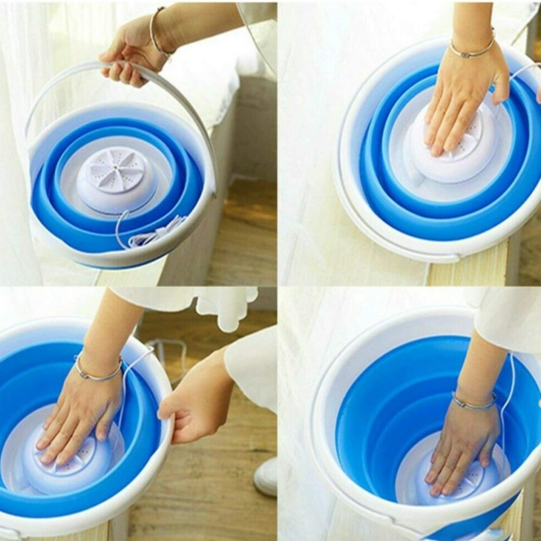 Portable Mini Turbine Washing Machine