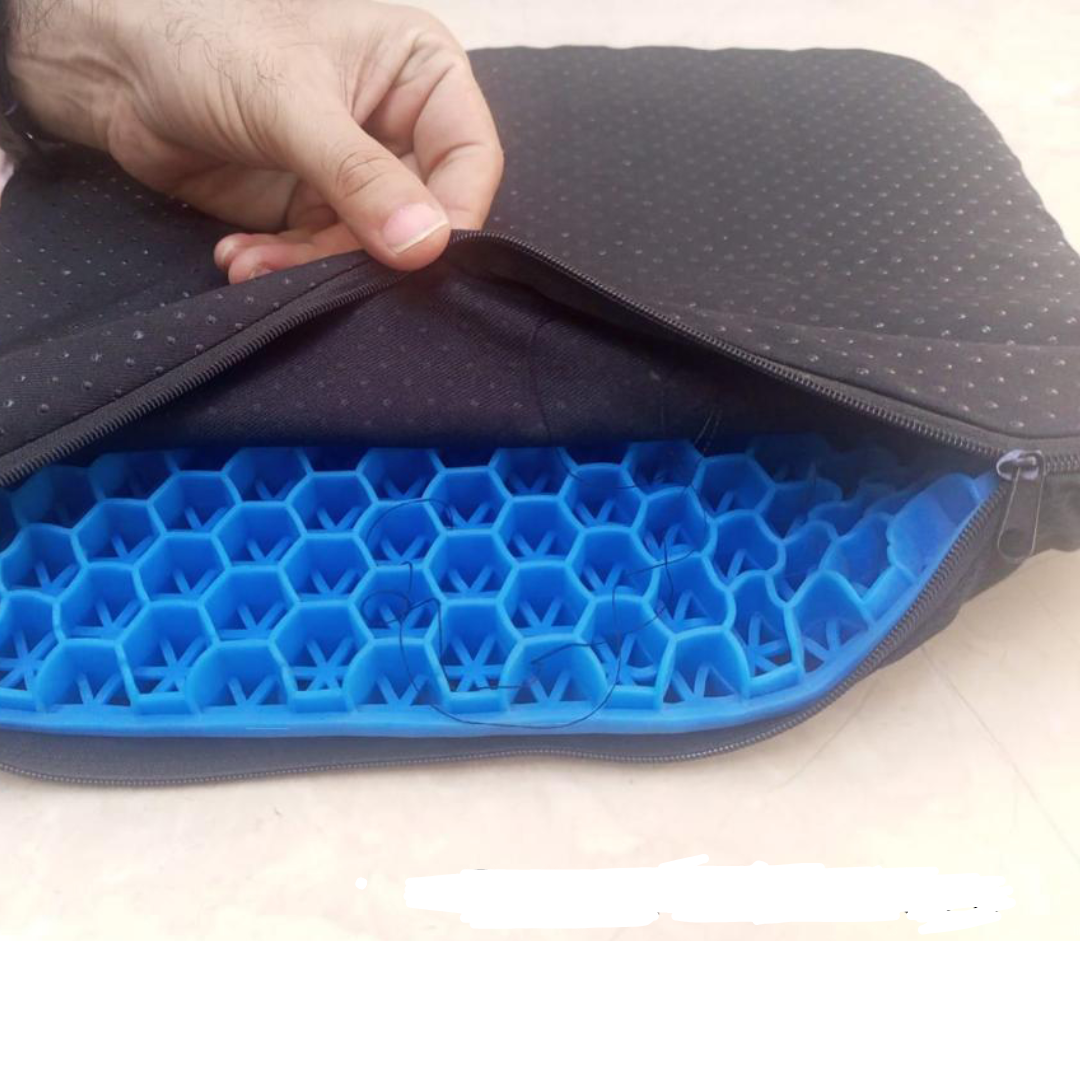 Egg Sitter Gel Cushion Absorb Pressure Support Back Pain Relief Silicon Gel Sitter