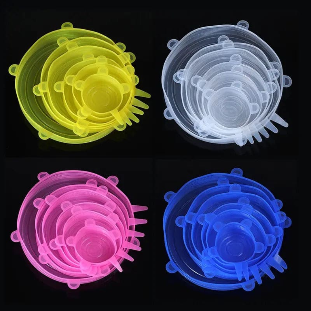 Stretchable Silicon Ceiling Lid (6 pcs)