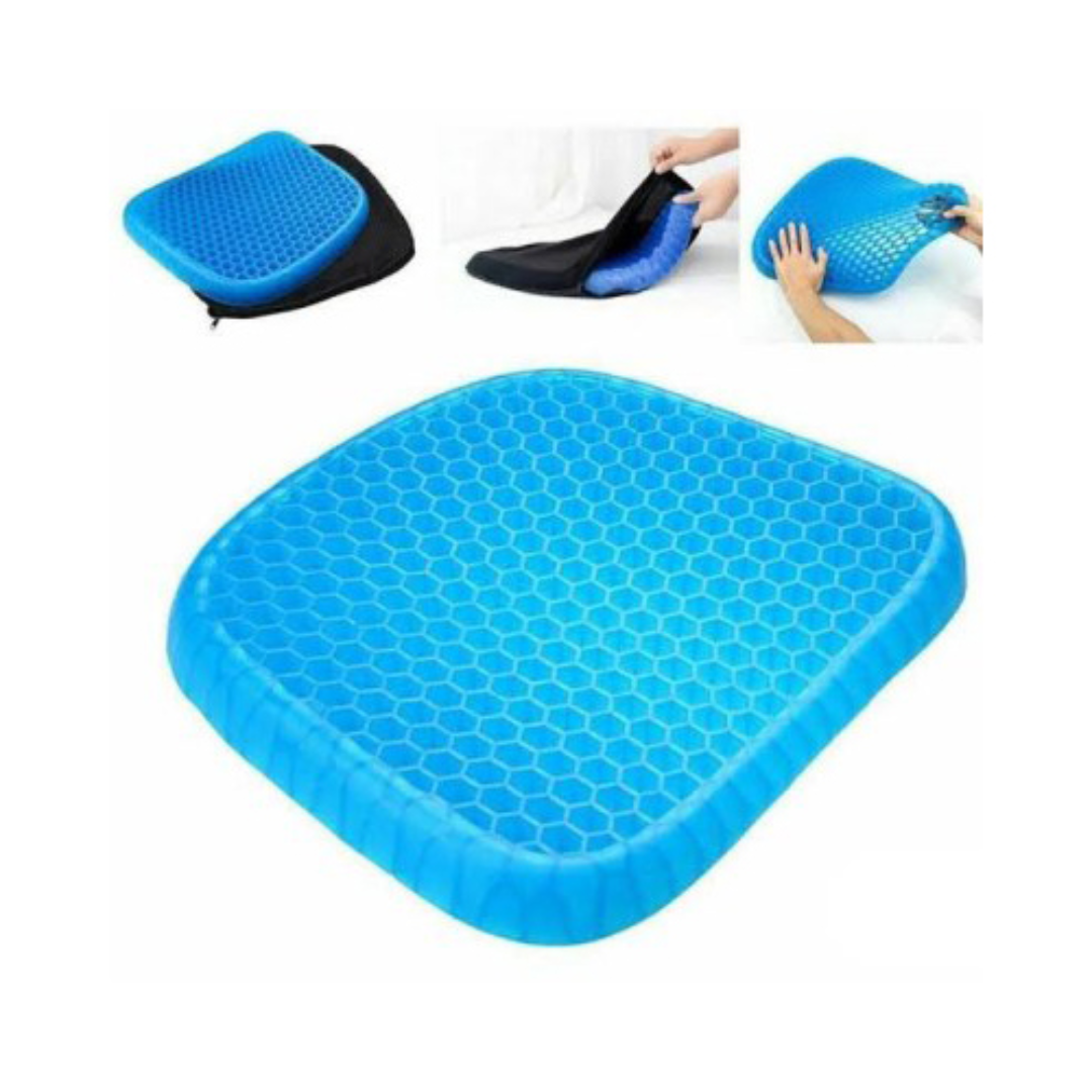 Egg Sitter Gel Cushion Absorb Pressure Support Back Pain Relief Silicon Gel Sitter
