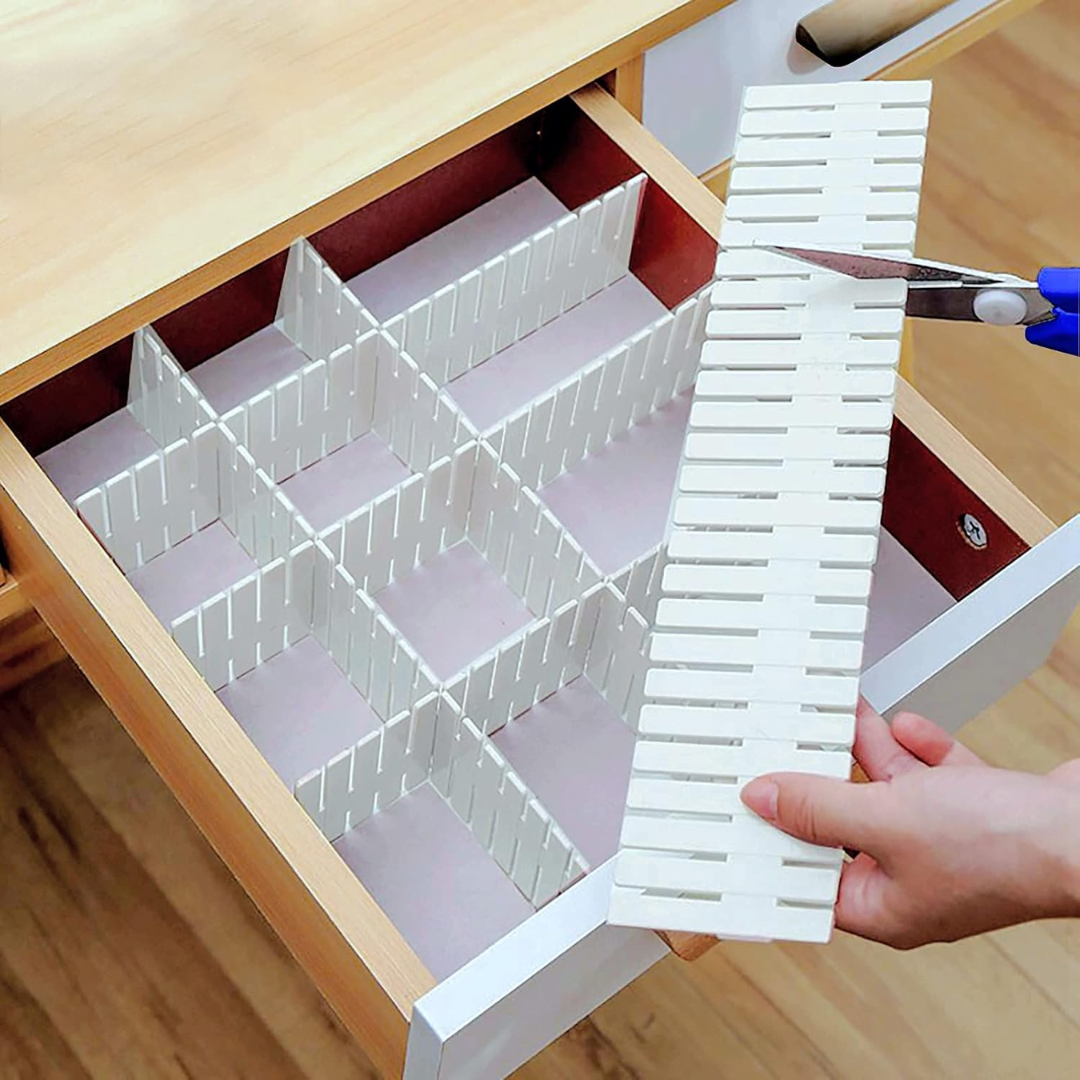 Plastic Adjustable Drawer Divider