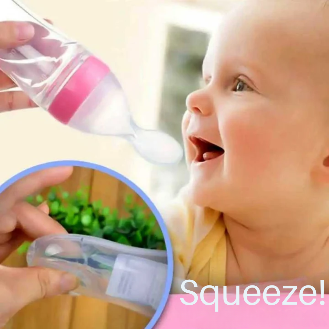 Silicone Baby Spoon Feeder