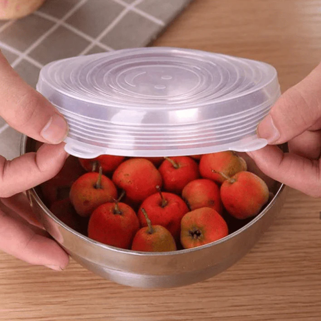 Stretchable Silicon Ceiling Lid (6 pcs)