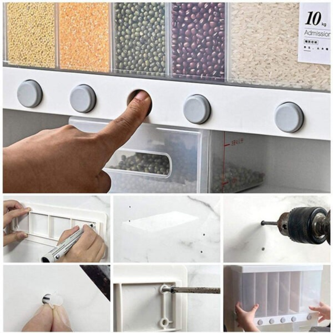 10 KG Wall Mount Food Dispenser