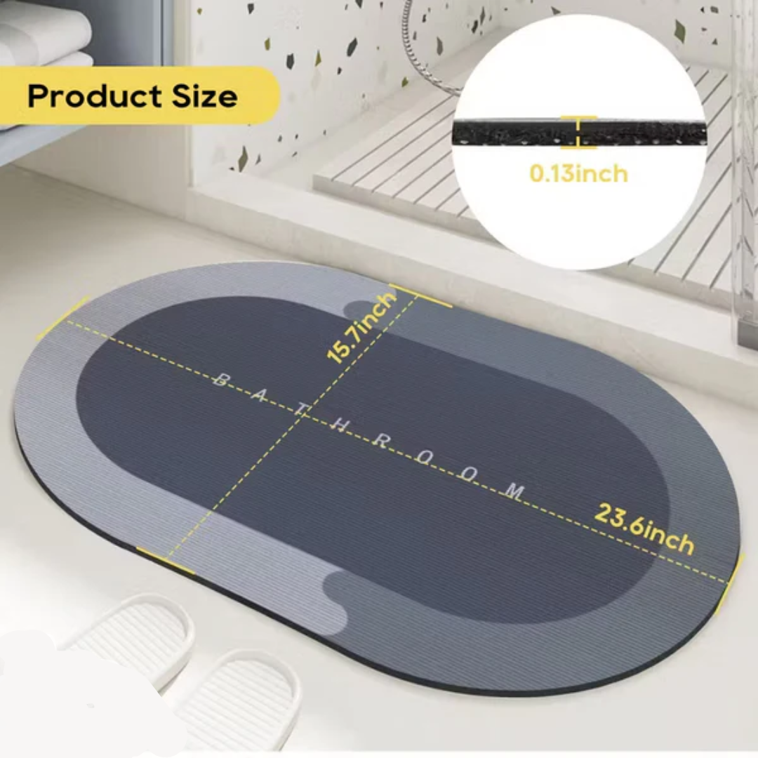Super Absorbent Non-Slip Floor Mat
