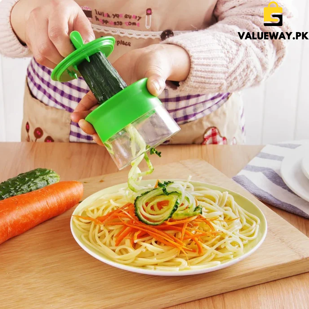 4 In 1 Vegetable Spiral Cutter