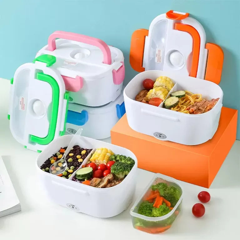 Portable Heated Electric Lunch Box - Brandable.PK