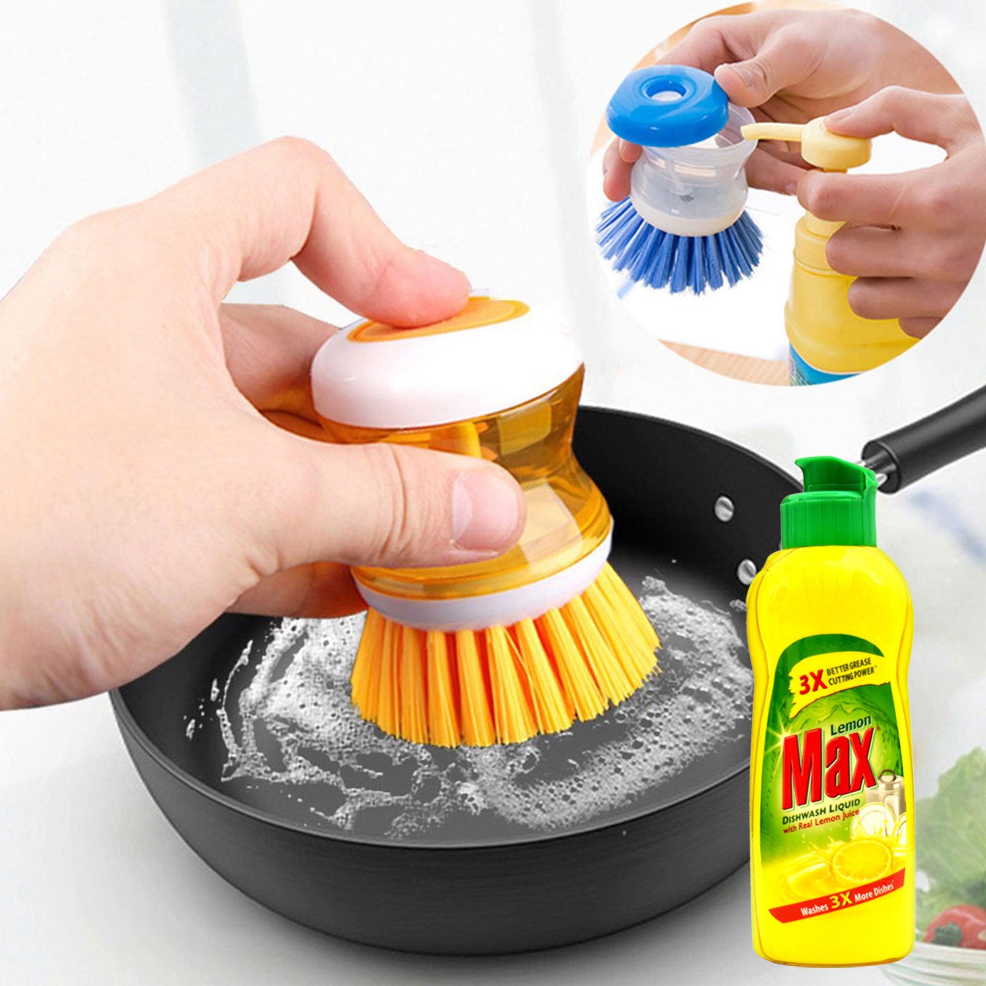 Soap Liquid Dishwashing Brush - Brandable.PK