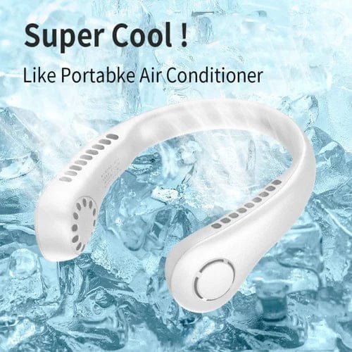 Super Cool Portable Neck Fan (Free Shipping) - Brandable.PK