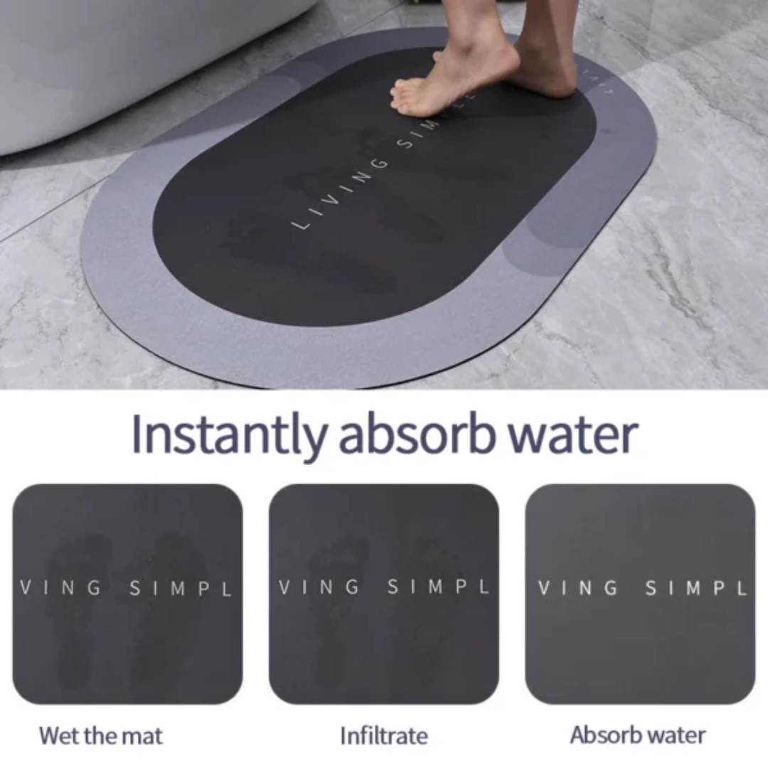 Super Absorbent Non-Slip Floor Mat