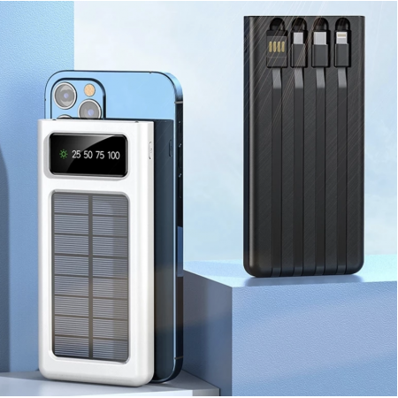 Solar Power Bank - 20000mAh - Brandable.PK