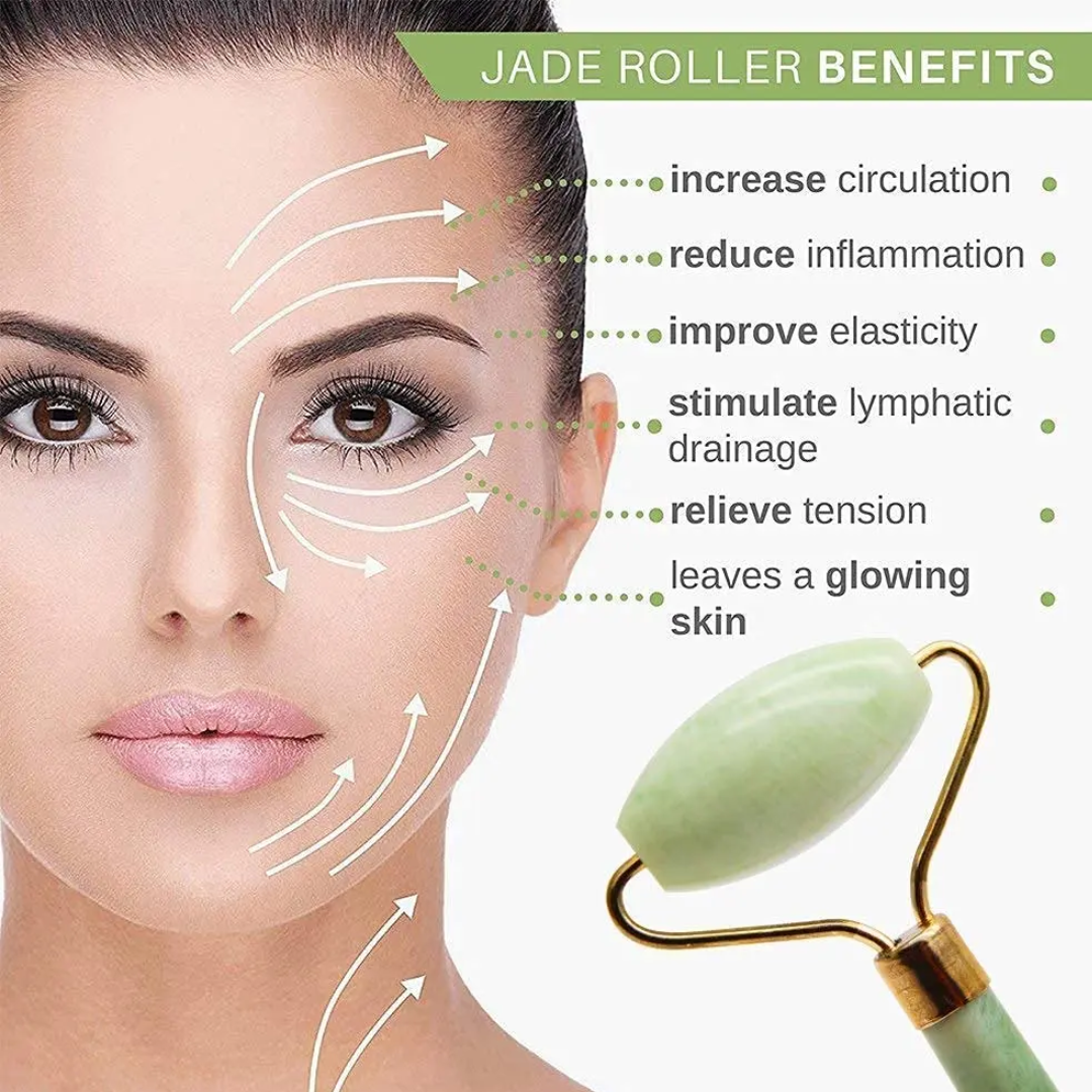 Marble Jade Roller Relaxing Massager