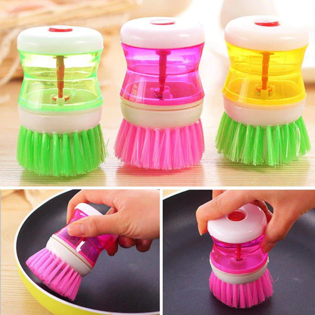 Soap Liquid Dishwashing Brush