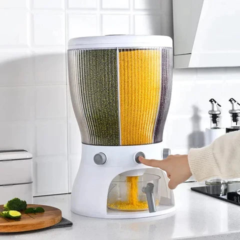 360Â° Rotating Cereal Dispenser - 10kg - Brandable.PK