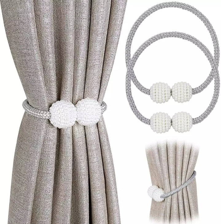 Magnetic curtain buckle Pair - Brandable.PK