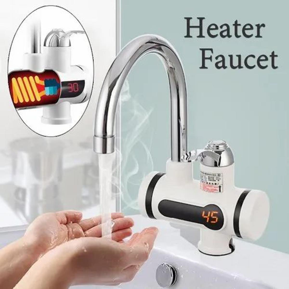 Electric Heating Water Faucet Digital Display - Brandable.PK