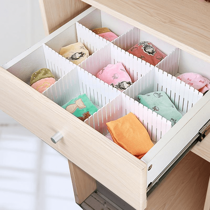 Plastic Adjustable Drawer Divider - Brandable.PK