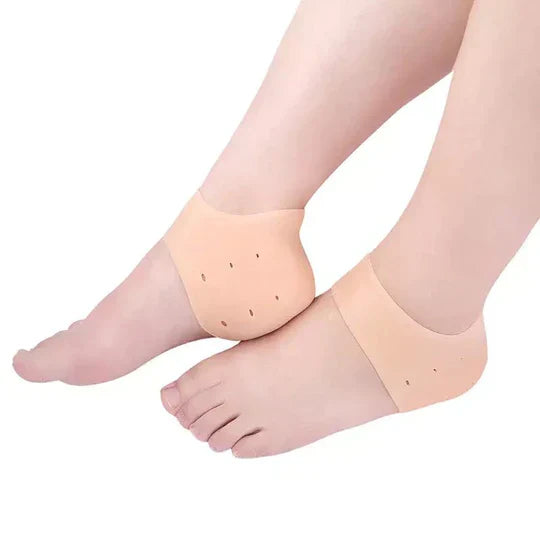 Silicone Anti Crack Heel Protectors - Brandable.PK