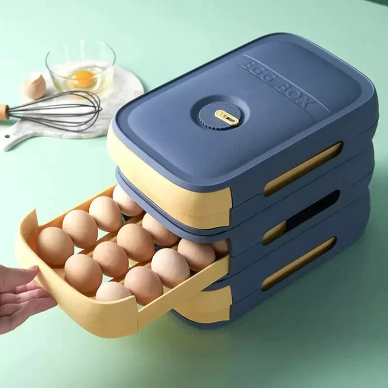 Drawer Type Egg Storage Box - Brandable.PK