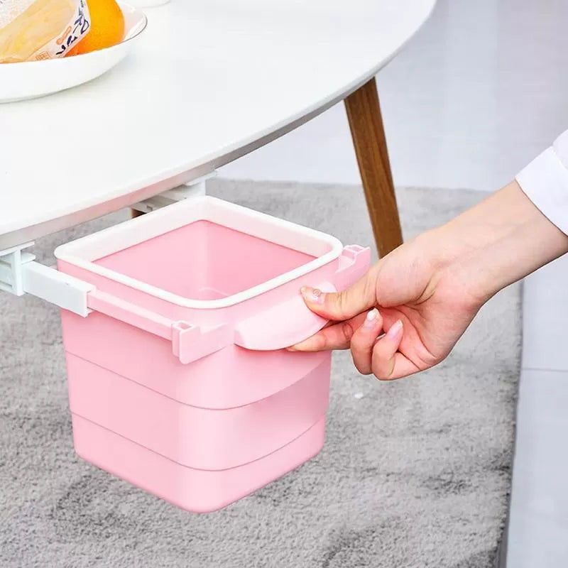 Retractable Under Table Dustbin - Brandable.PK